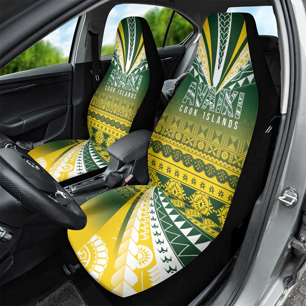 Cook Islands Rugby Car Seat Cover Kuki Avaiki - Aussie Hoodie