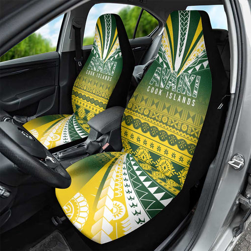 Cook Islands Rugby Car Seat Cover Kuki Avaiki - Aussie Hoodie