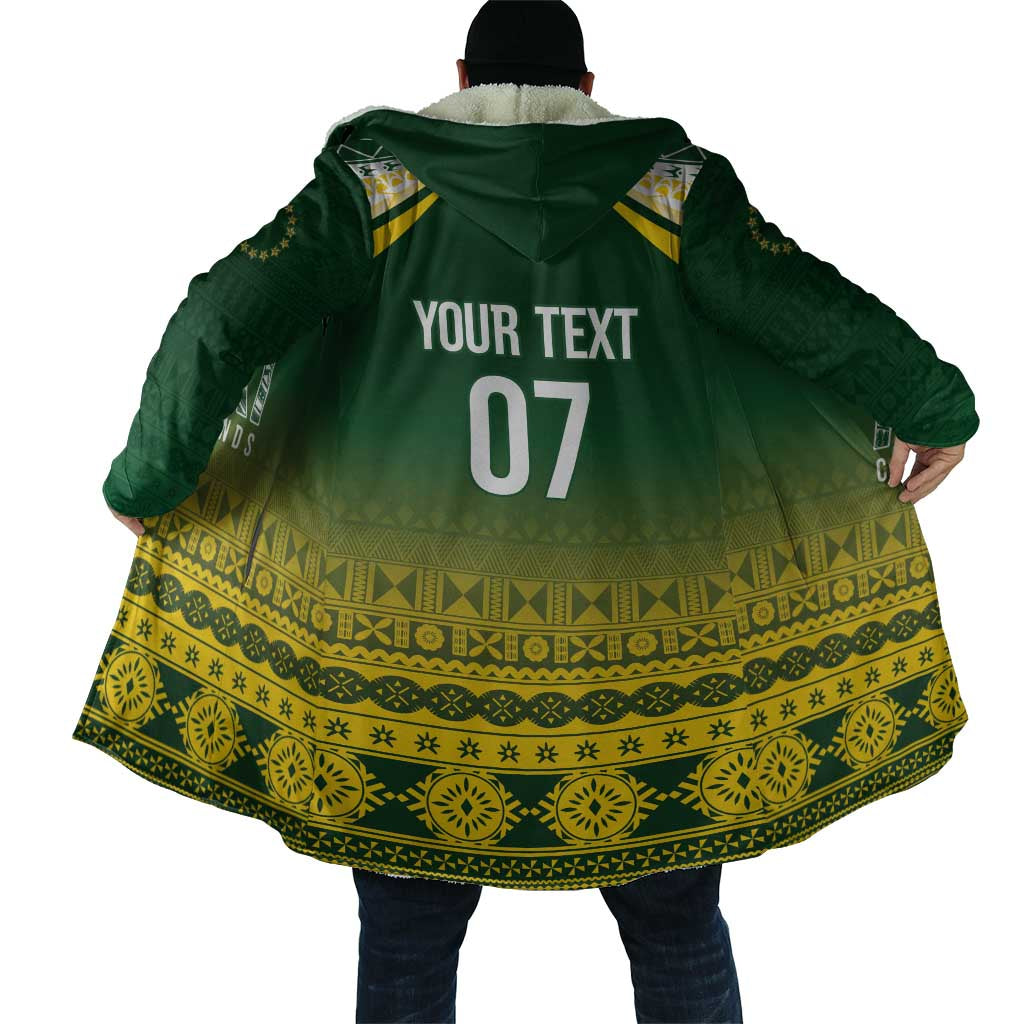 Cook Islands Rugby Custom Cloak Kuki Avaiki - Aussie Hoodie