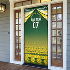 Cook Islands Rugby Custom Door Cover Kuki Avaiki - Aussie Hoodie