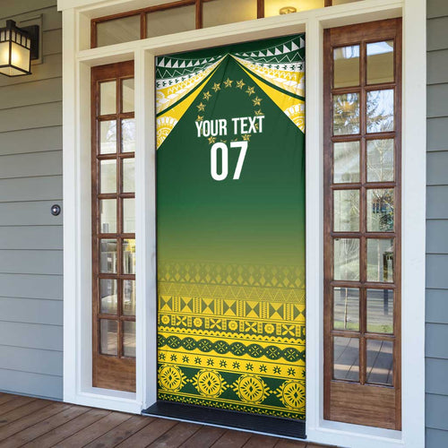 Cook Islands Rugby Custom Door Cover Kuki Avaiki - Aussie Hoodie