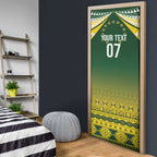 Cook Islands Rugby Custom Door Cover Kuki Avaiki - Aussie Hoodie
