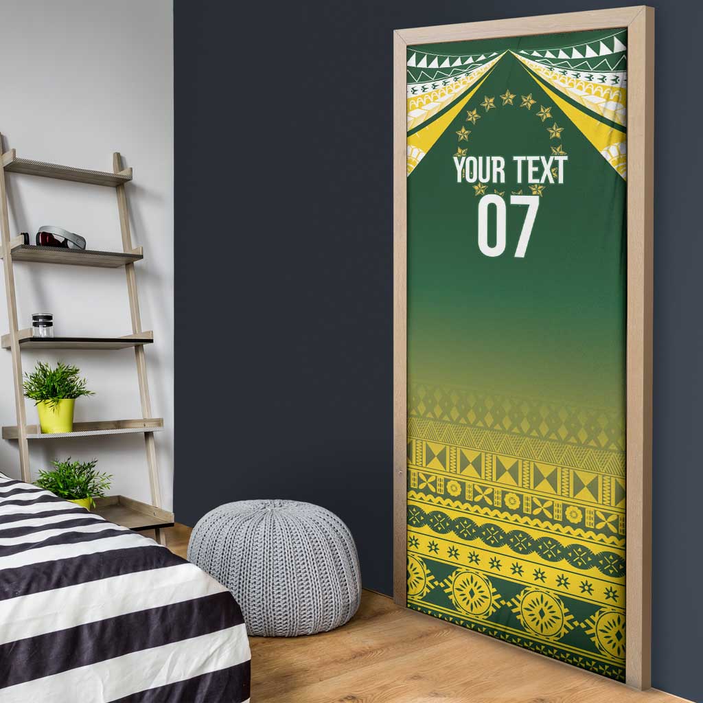 Cook Islands Rugby Custom Door Cover Kuki Avaiki - Aussie Hoodie