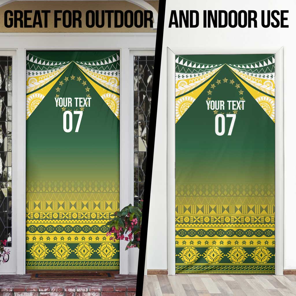 Cook Islands Rugby Custom Door Cover Kuki Avaiki - Aussie Hoodie