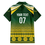 Cook Islands Rugby Custom Family Matching Mermaid Dress and Hawaiian Shirt Kuki Avaiki - Aussie Hoodie
