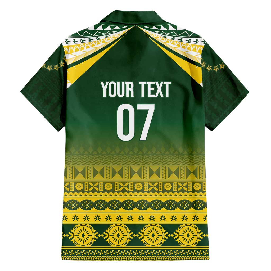 Cook Islands Rugby Custom Family Matching Puletasi and Hawaiian Shirt Kuki Avaiki - Aussie Hoodie