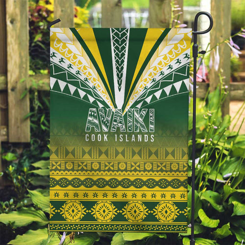 Cook Islands Rugby Garden Flag Kuki Avaiki - Aussie Hoodie