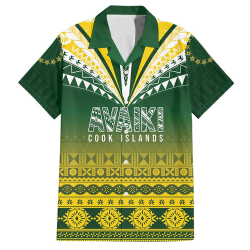 Cook Islands Rugby Custom Hawaiian Shirt Kuki Avaiki - Aussie Hoodie