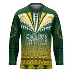 Cook Islands Rugby Custom Hockey Jersey Kuki Avaiki - Aussie Hoodie