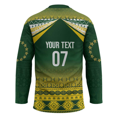 Cook Islands Rugby Custom Hockey Jersey Kuki Avaiki - Aussie Hoodie