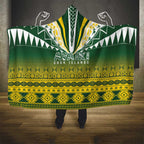 Cook Islands Rugby Hooded Blanket Kuki Avaiki - Aussie Hoodie