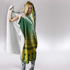Cook Islands Rugby Hooded Blanket Kuki Avaiki - Aussie Hoodie