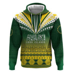 Cook Islands Rugby Custom Hoodie Kuki Avaiki - Aussie Hoodie