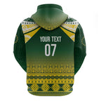 Cook Islands Rugby Custom Hoodie Kuki Avaiki - Aussie Hoodie