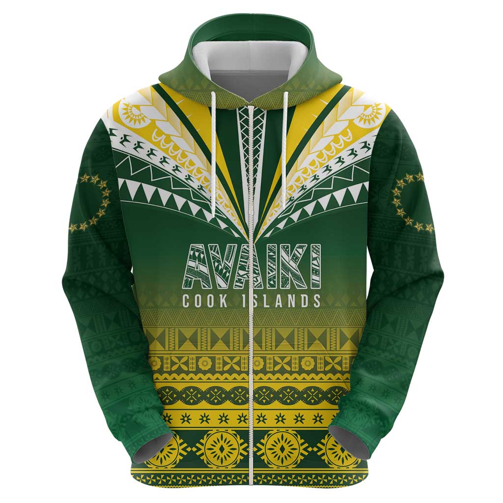 Cook Islands Rugby Custom Hoodie Kuki Avaiki - Aussie Hoodie