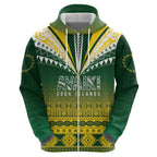 Cook Islands Rugby Custom Hoodie Kuki Avaiki - Aussie Hoodie