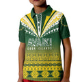 Cook Islands Rugby Custom Kid Polo Shirt Kuki Avaiki - Aussie Hoodie