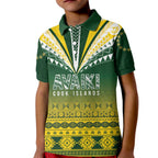 Cook Islands Rugby Custom Kid Polo Shirt Kuki Avaiki - Aussie Hoodie