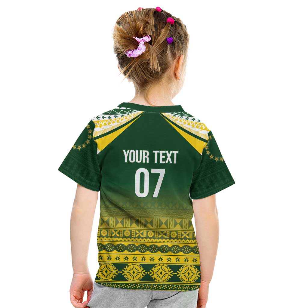 Cook Islands Rugby Custom Kid T Shirt Kuki Avaiki - Aussie Hoodie