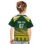 Cook Islands Rugby Custom Kid T Shirt Kuki Avaiki - Aussie Hoodie