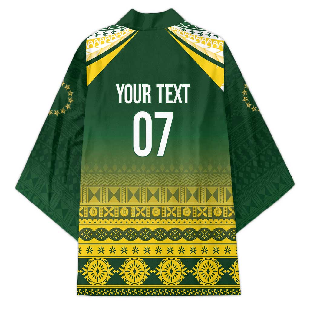Cook Islands Rugby Custom Kimono Kuki Avaiki - Aussie Hoodie