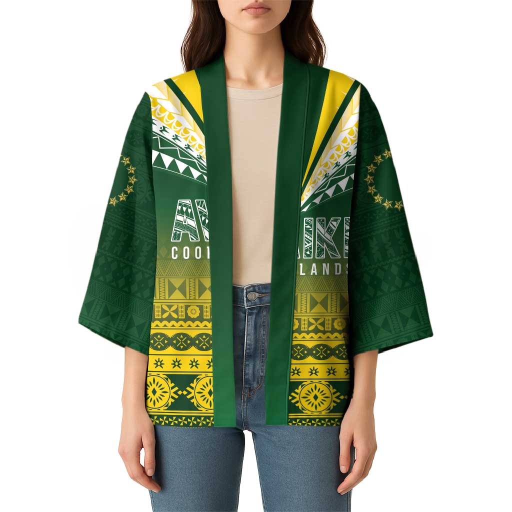 Cook Islands Rugby Custom Kimono Kuki Avaiki - Aussie Hoodie