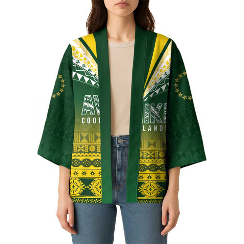 Cook Islands Rugby Custom Kimono Kuki Avaiki - Aussie Hoodie