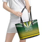 Cook Islands Rugby Leather Tote Bag Kuki Avaiki - Aussie Hoodie