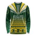 Cook Islands Rugby Custom Long Sleeve Shirt Kuki Avaiki - Aussie Hoodie
