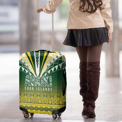 Cook Islands Rugby Luggage Cover Kuki Avaiki - Aussie Hoodie