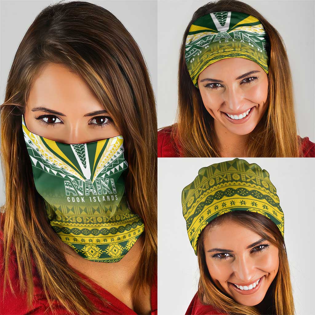 Cook Islands Rugby Neck Gaiter Kuki Avaiki - Aussie Hoodie
