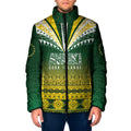 Cook Islands Rugby Custom Padded Jacket Kuki Avaiki - Aussie Hoodie