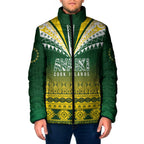 Cook Islands Rugby Custom Padded Jacket Kuki Avaiki - Aussie Hoodie
