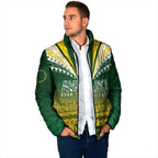 Cook Islands Rugby Custom Padded Jacket Kuki Avaiki - Aussie Hoodie