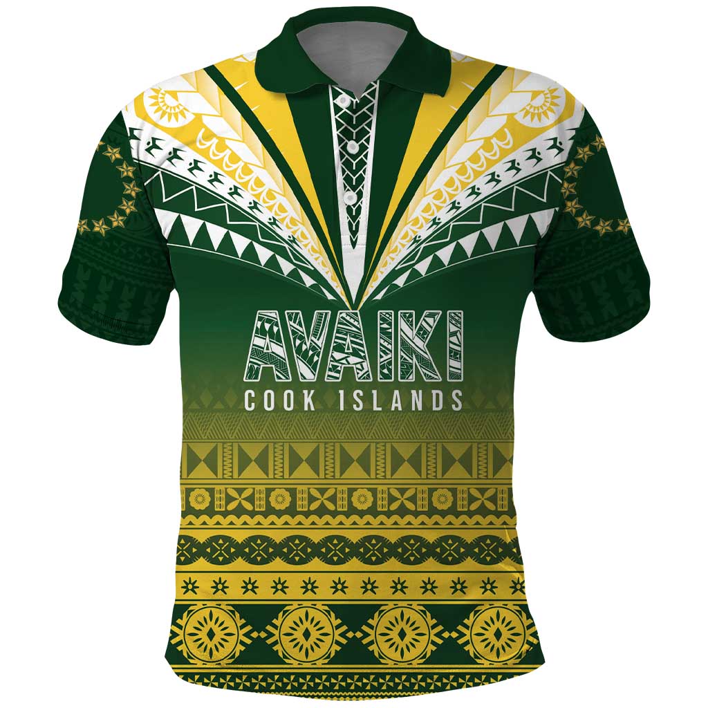 Cook Islands Rugby Custom Polo Shirt Kuki Avaiki - Aussie Hoodie