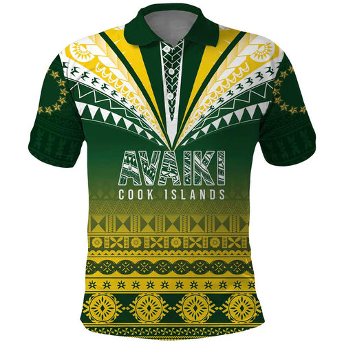 Cook Islands Rugby Custom Polo Shirt Kuki Avaiki - Aussie Hoodie