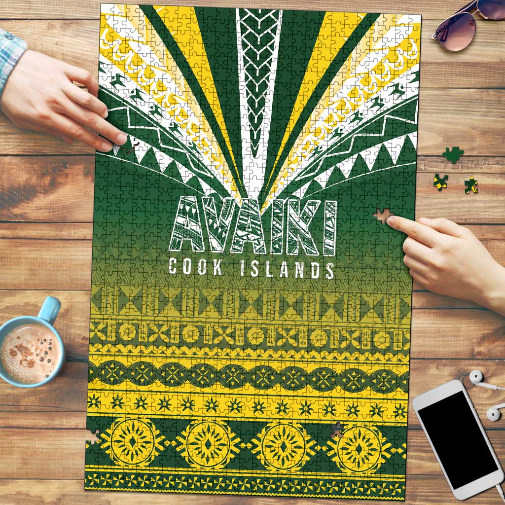 Cook Islands Rugby Puzzle Kuki Avaiki - Aussie Hoodie