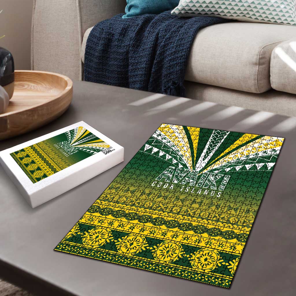 Cook Islands Rugby Puzzle Kuki Avaiki - Aussie Hoodie