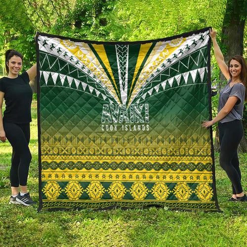 Cook Islands Rugby Quilt Kuki Avaiki - Aussie Hoodie