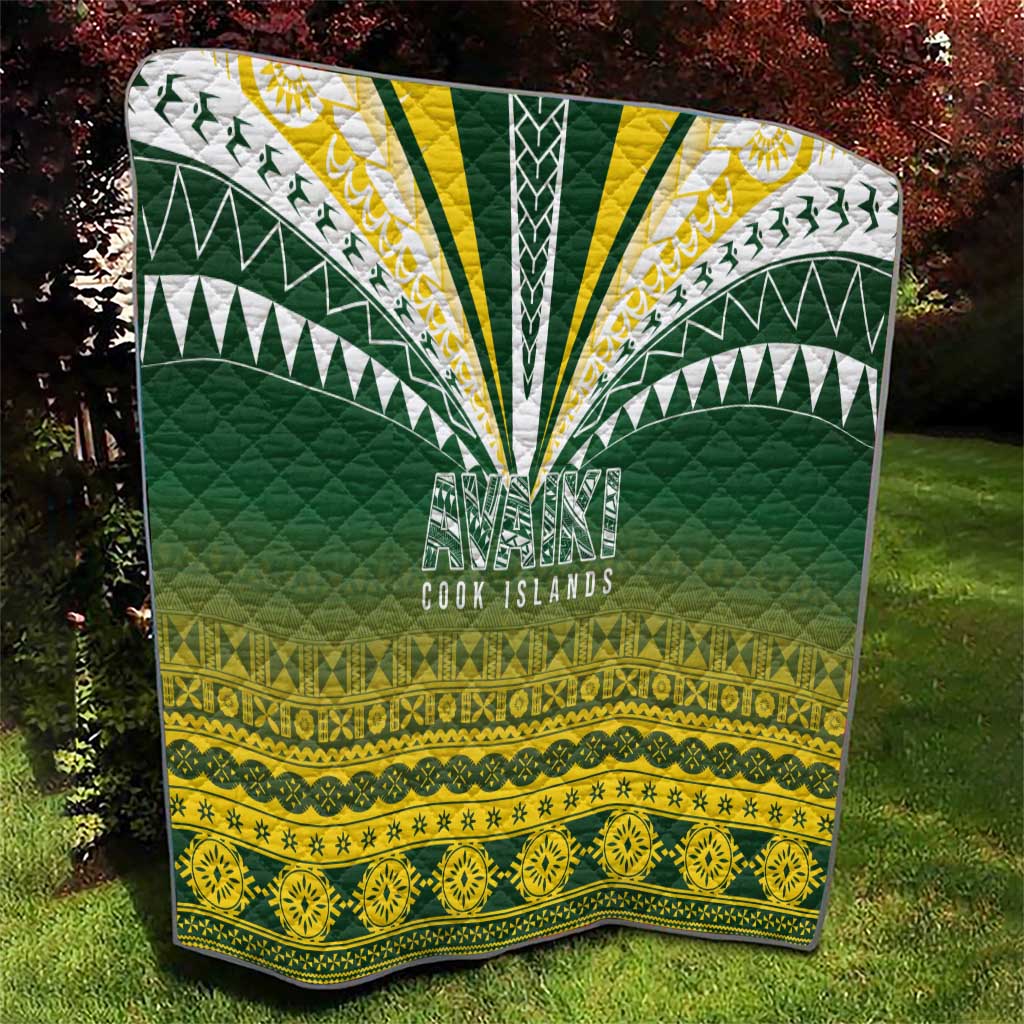Cook Islands Rugby Quilt Kuki Avaiki - Aussie Hoodie