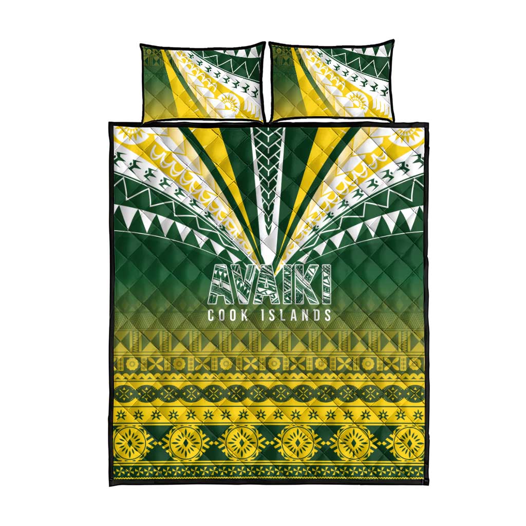 Cook Islands Rugby Quilt Bed Set Kuki Avaiki - Aussie Hoodie