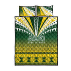 Cook Islands Rugby Quilt Bed Set Kuki Avaiki - Aussie Hoodie