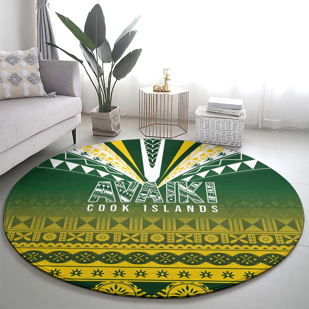 Cook Islands Rugby Round Carpet Kuki Avaiki - Aussie Hoodie