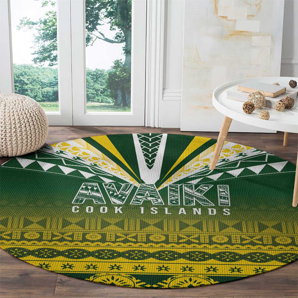 Cook Islands Rugby Round Carpet Kuki Avaiki - Aussie Hoodie