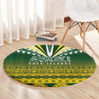 Cook Islands Rugby Round Carpet Kuki Avaiki - Aussie Hoodie