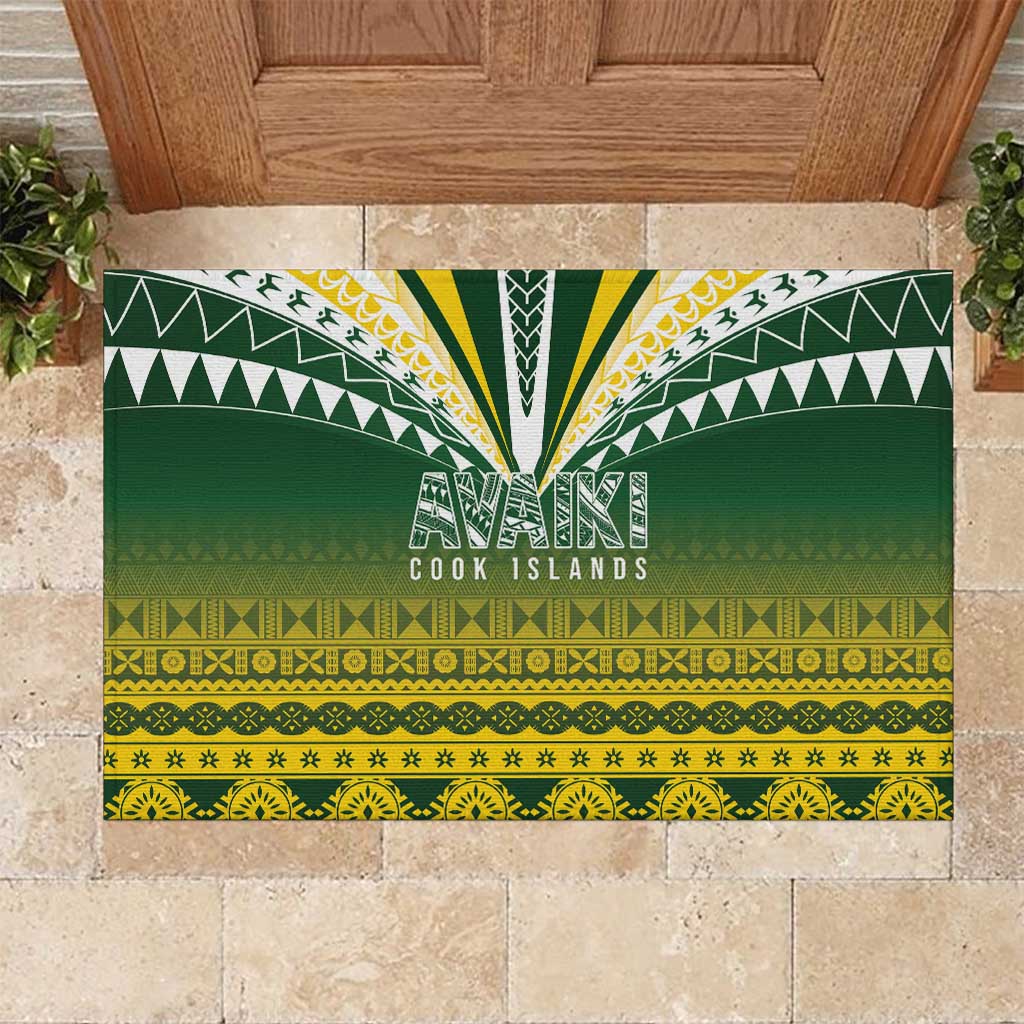 Cook Islands Rugby Rubber Doormat Kuki Avaiki - Aussie Hoodie