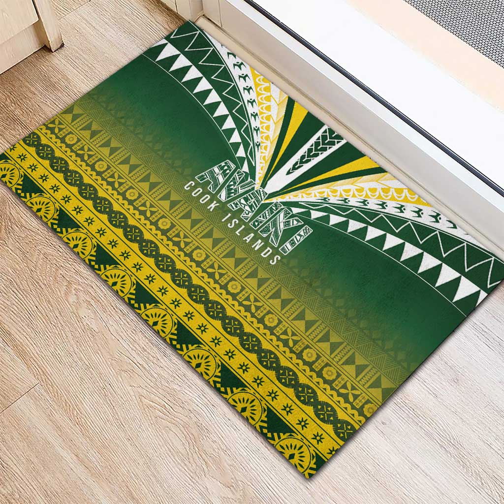 Cook Islands Rugby Rubber Doormat Kuki Avaiki - Aussie Hoodie