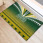 Cook Islands Rugby Rubber Doormat Kuki Avaiki - Aussie Hoodie