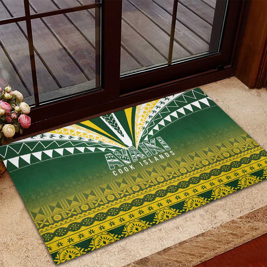 Cook Islands Rugby Rubber Doormat Kuki Avaiki - Aussie Hoodie