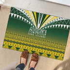 Cook Islands Rugby Rubber Doormat Kuki Avaiki - Aussie Hoodie